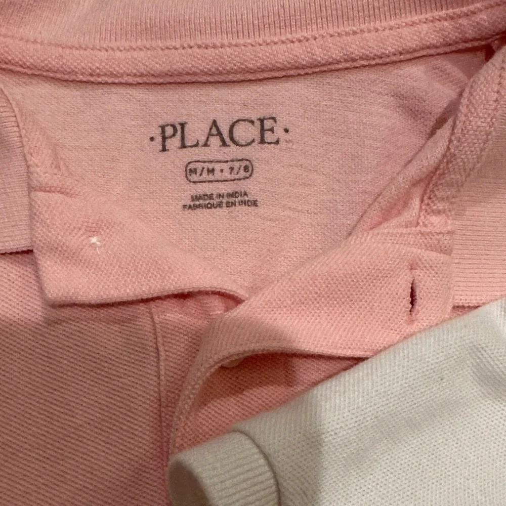 BUNDLE Pink and White Cotton Polo Set The Children's Place